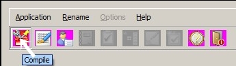 Compile button